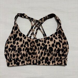 Victorias Secret Leopard Print Bralette Sports Bra